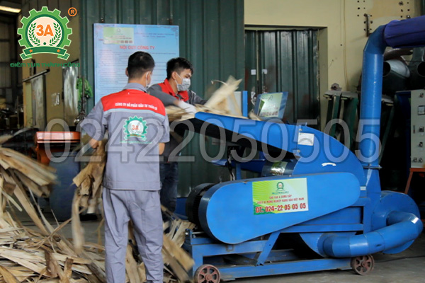 máy băm gỗ 3A