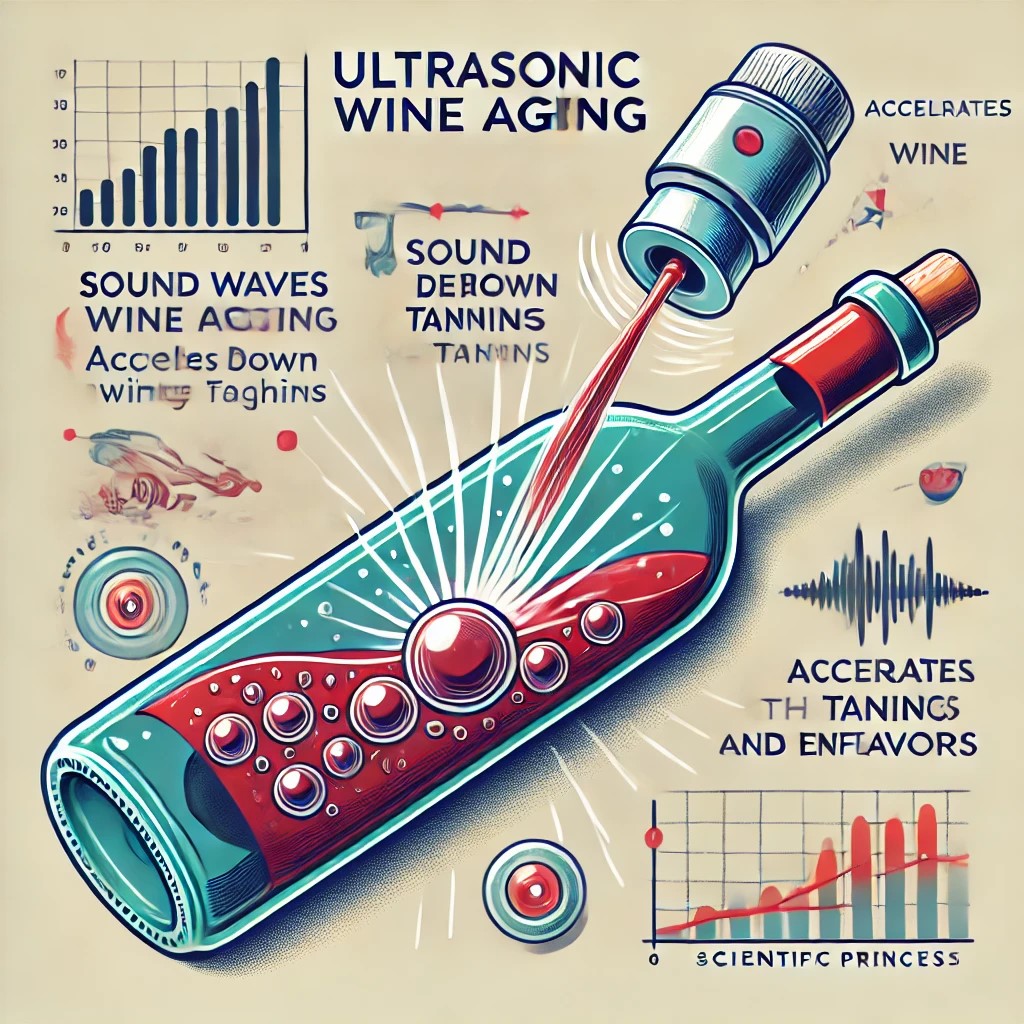 Nguyên lý lão hóa rượu bằng sóng siêu âm