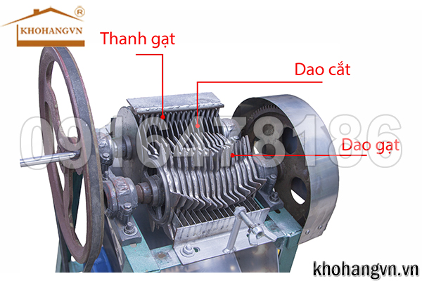 cấu tạo bộ dao thái cá